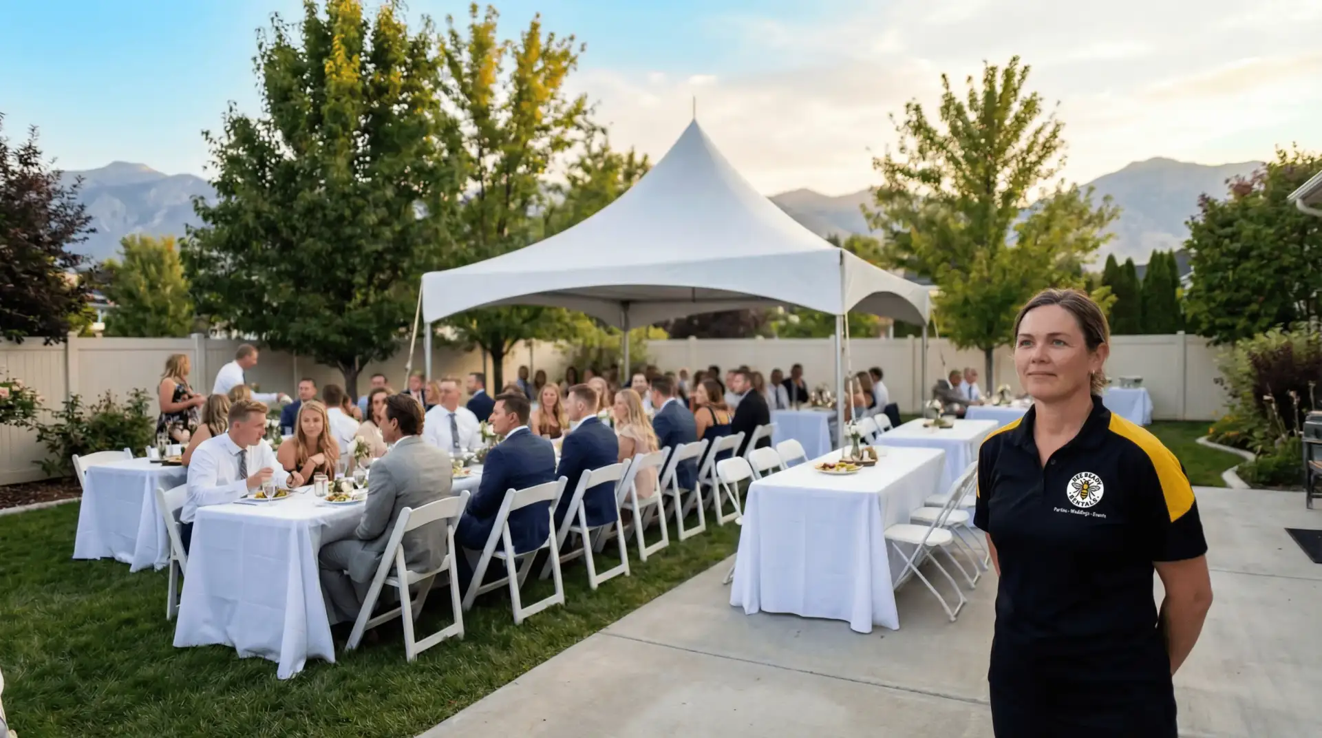 event and party rental tents at university of utah